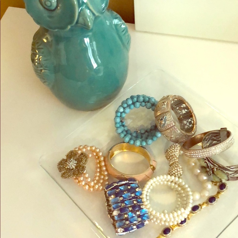 Costume jewelry, bangles and bracelets😍